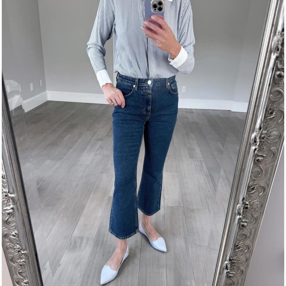 Closed Women's Flare Jeans Dark Blue Size 27